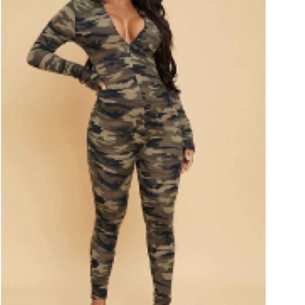 Camo Jumpsuit